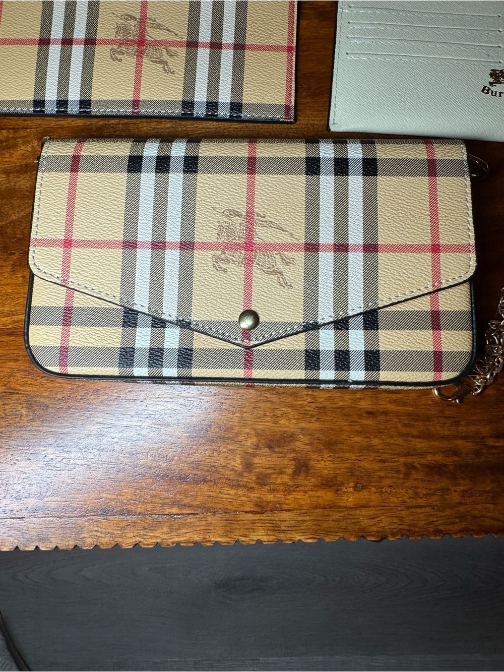 Envelope Wallet Clutch. No Brand.